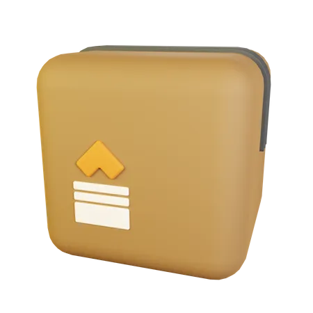 Caixa  3D Icon