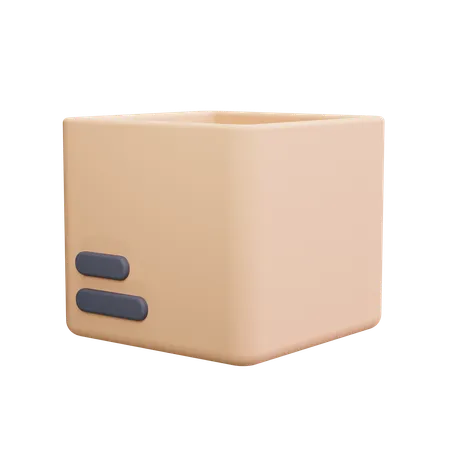 Caixa aberta  3D Icon