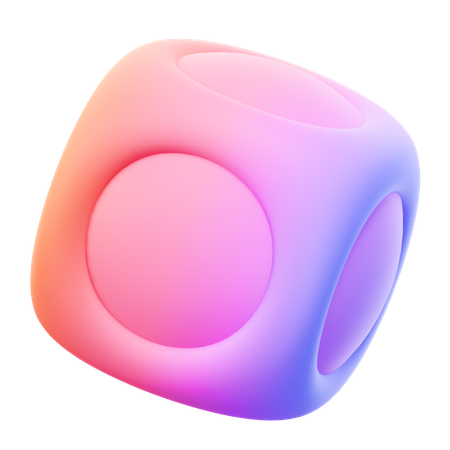 Caixa abstrata  3D Icon