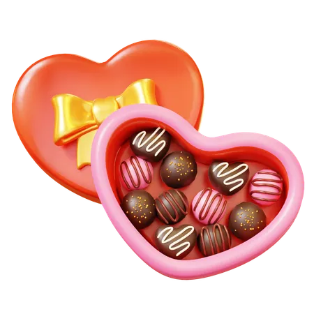 Caixa de chocolate  3D Icon