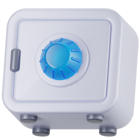 Cofre  3D Icon