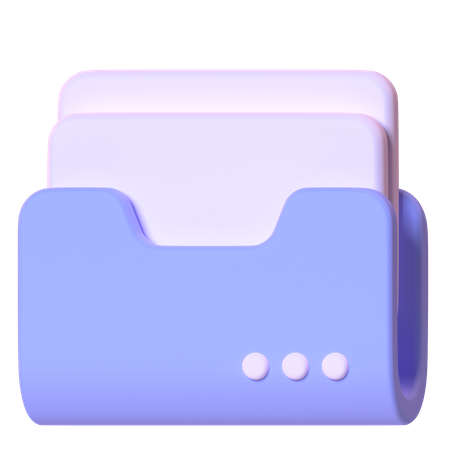 Caixa de arquivo  3D Icon