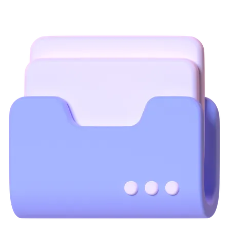 Caixa de arquivo  3D Icon