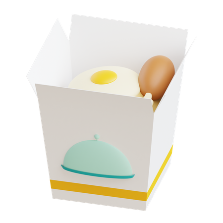 Caixa de arroz  3D Icon