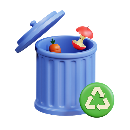 Caixa de compostagem  3D Icon