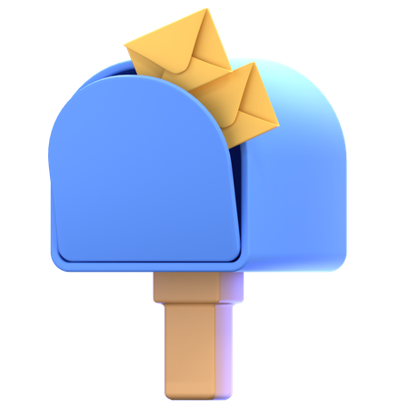 Caixa de correio  3D Icon