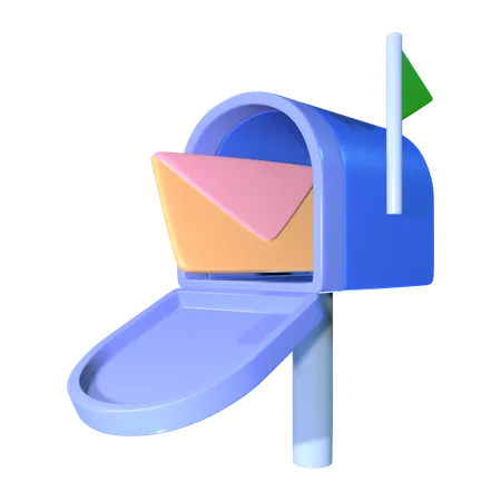 Caixa de correio  3D Icon