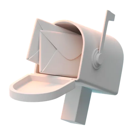 Caixa de correio  3D Icon