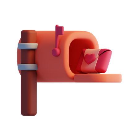 Caixa de correio  3D Icon