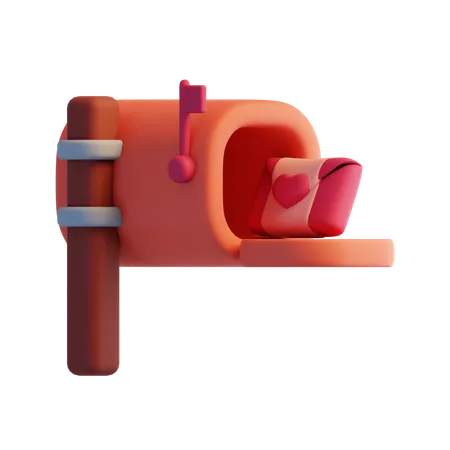 Caixa de correio  3D Icon