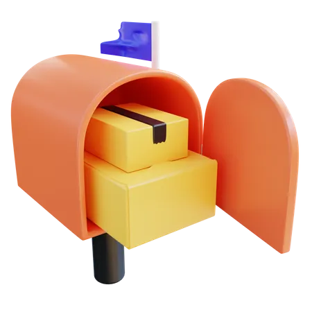 Caixa de correio  3D Icon