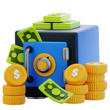 Caixa de deposito  3D Icon