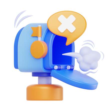 Caixa de entrada vazia  3D Icon