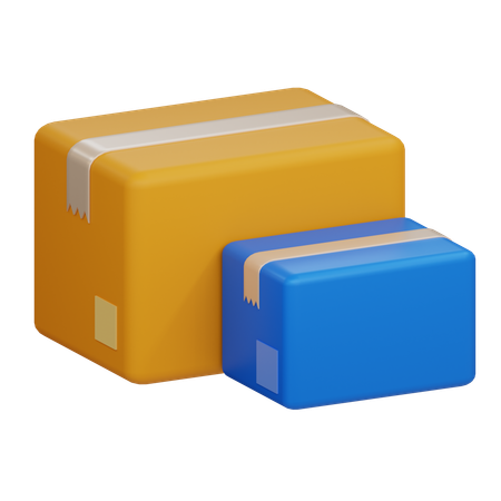 Caixa de entrega  3D Icon