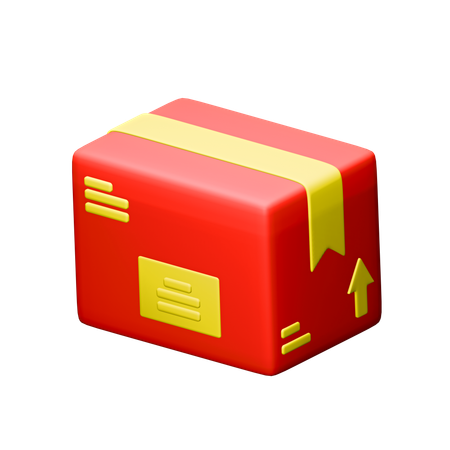 Caixa de entrega  3D Icon