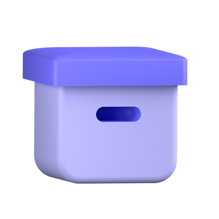 Caixa de entrega  3D Icon