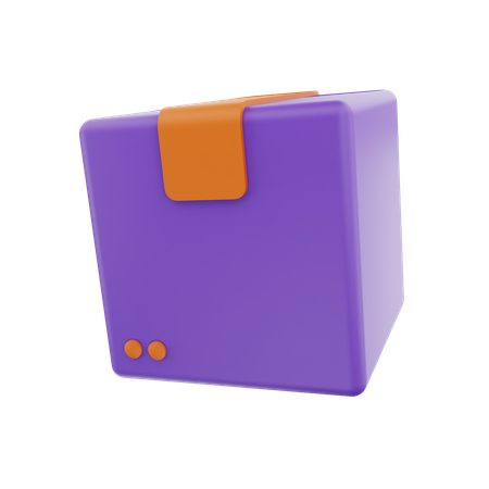 Caixa de entrega  3D Icon