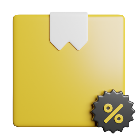 Caixa de entrega  3D Icon