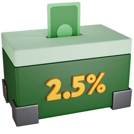 Caixa de esmolas  3D Icon