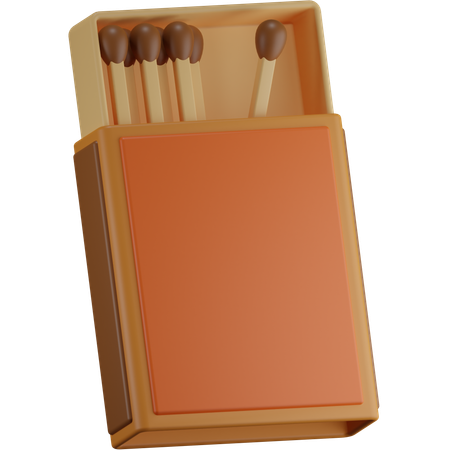 Caixa de fósforos  3D Icon