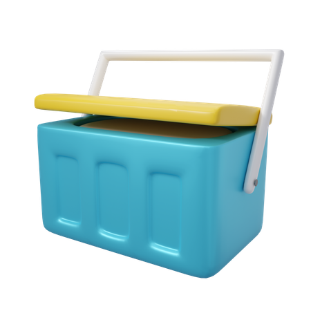 Caixa de gelo  3D Icon