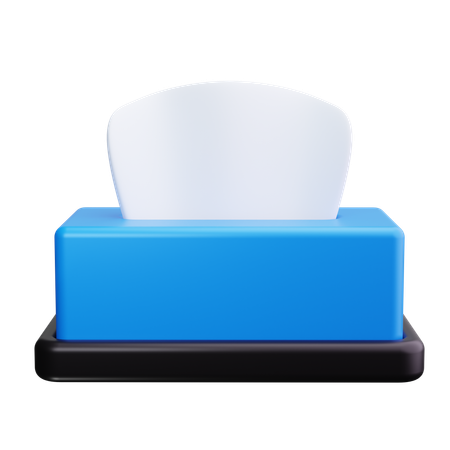 Caixa de tecido  3D Icon