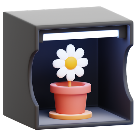 Caixa de luz  3D Icon