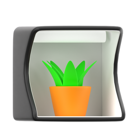 Caixa de luz  3D Icon