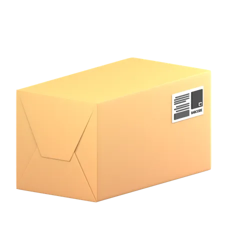 Caixa de papelão  3D Icon