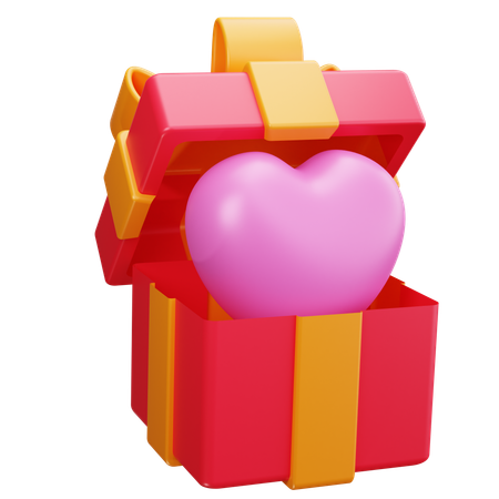Caixa de presente  3D Icon