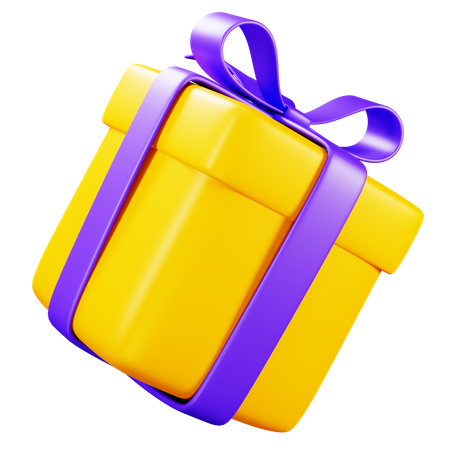 Caixa de presente  3D Icon