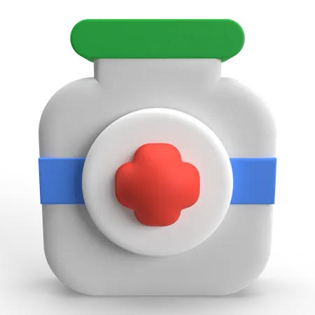 Caixa de remédios  3D Icon