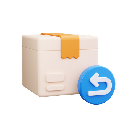 Caixa de devolução  3D Icon