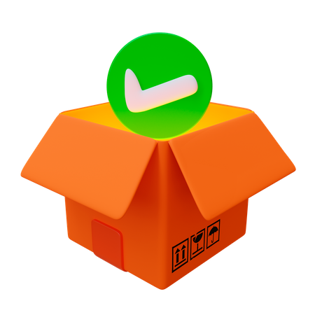 Caixa de seleção  3D Icon