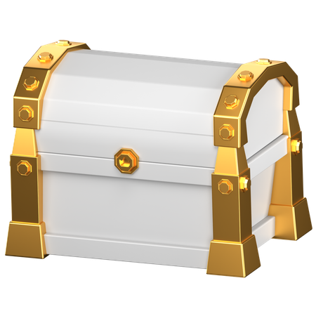 Caixa de tesouro  3D Icon