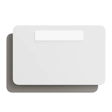 Caixa de texto  3D Icon