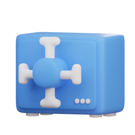 Caixa de deposito  3D Icon