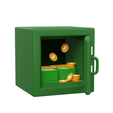 Caixa de deposito  3D Icon