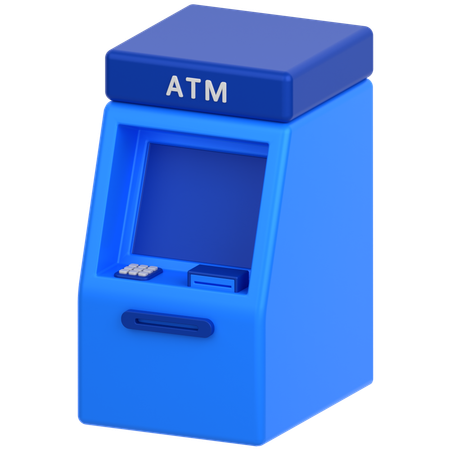 Máquina ATM  3D Icon