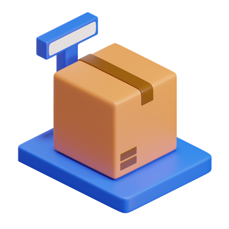 Caixa isométrica  3D Icon