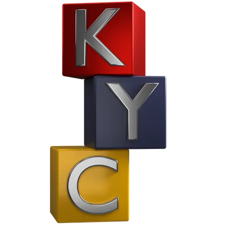 Caixa kyc  3D Icon