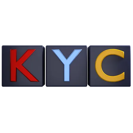 Caixa kyc  3D Icon