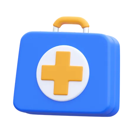 Caixa médica  3D Icon