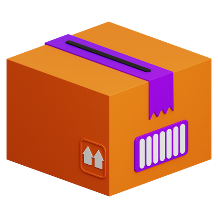 Caixa de pacote  3D Icon