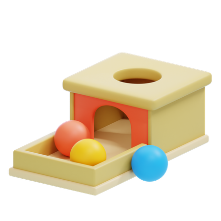 Caixa de permanência  3D Icon