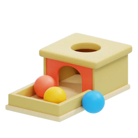 Caixa de permanência  3D Icon