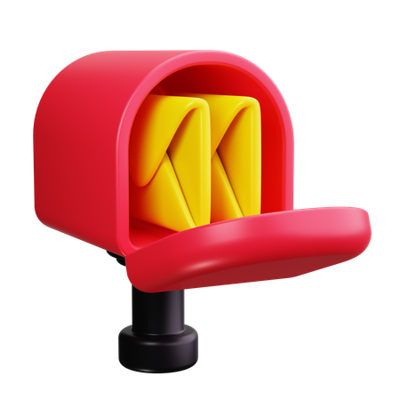 Caixa postal  3D Icon