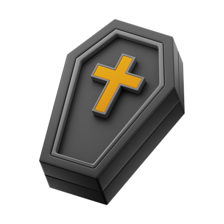 Caixão  3D Icon