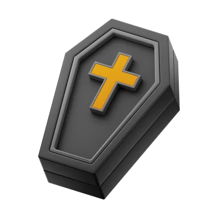 Caixão  3D Icon