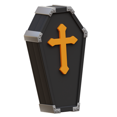 Caixão  3D Icon